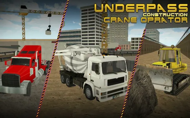 Bridge Builder Crane Underpass android App screenshot 10