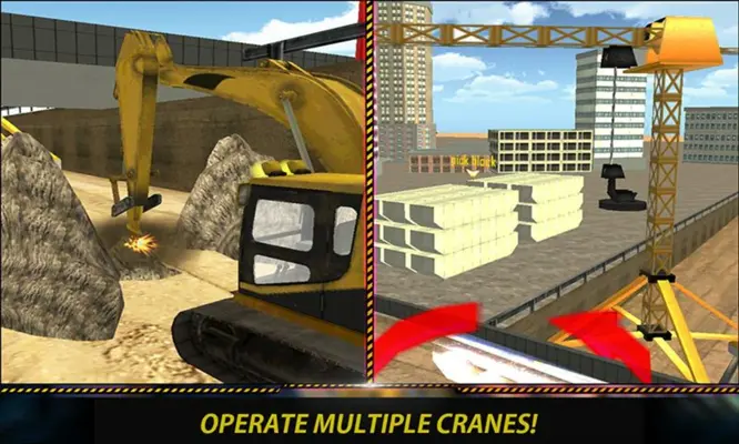 Bridge Builder Crane Underpass android App screenshot 13